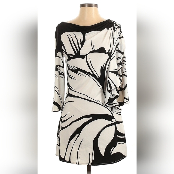 White House Black Market Dresses & Skirts - White House Black Market.  Artistic – Bold – Sophistic Long Sleeve Dress NNT